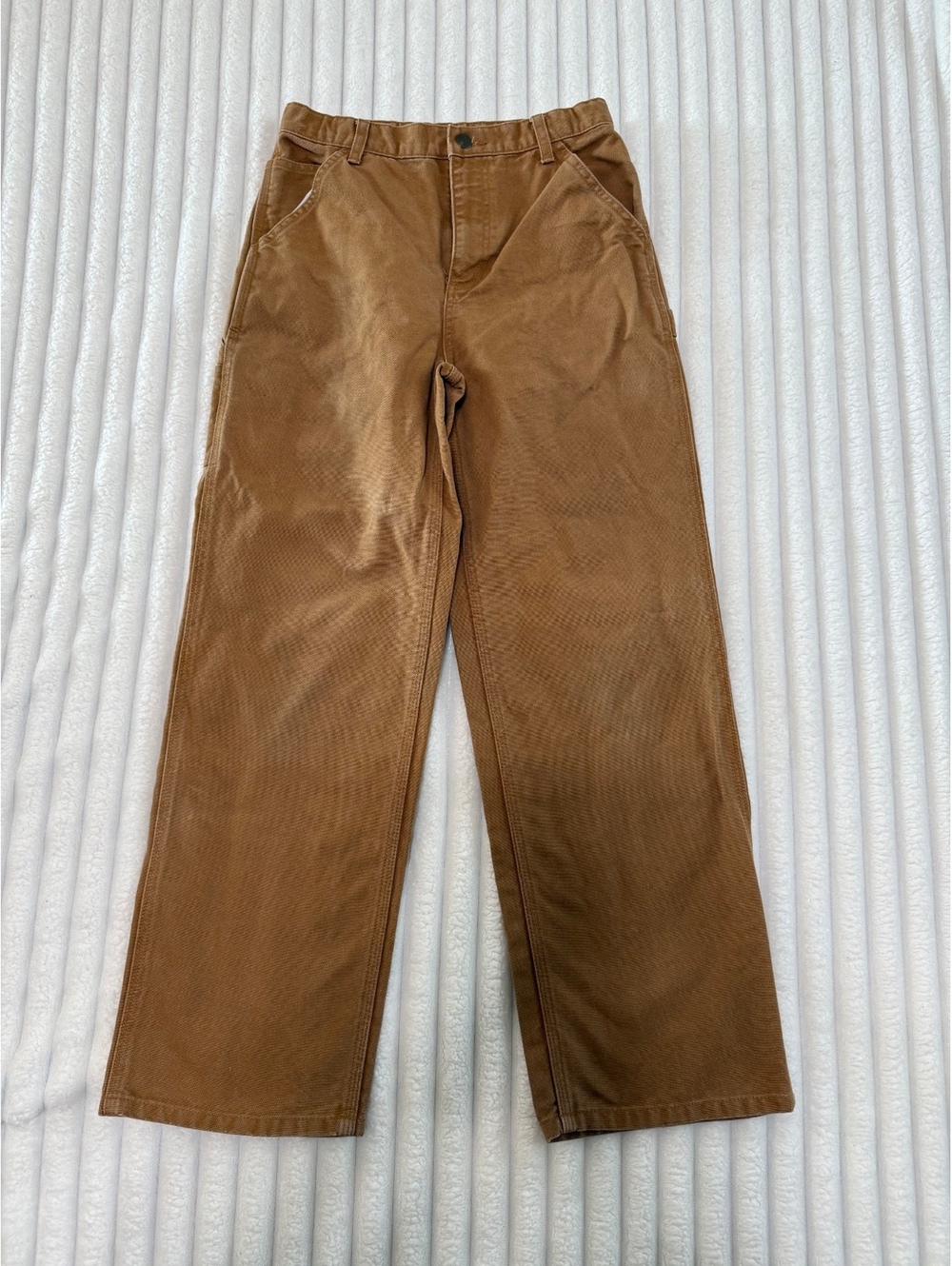 Carhartt Brown Work Pants Women’s Size 14 - Picture 2 of 8